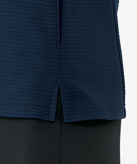 【全2色】ポロニット（ニット・接触冷感・吸汗速乾・消臭・エコ/通気度117㎤/㎠・s）