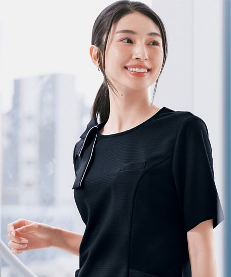 【全2色】プルオーバー（ニット・接触冷感・吸汗速乾・消臭・エコ/通気度117㎤/㎠・s）