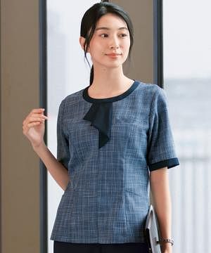 事務服・会社制服の通販の【ユニデポ 事務服】【全3色】プルオーバー（吸汗速乾・消臭・エコ）
