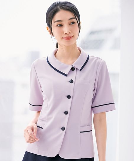 【全3色】オーバーブラウス（ニット・吸汗速乾・消臭・高通気・エコ/通気度170.2㎤/㎠・/）
