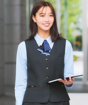 作業服・ワークユニフォームの通販の【ユニデポ 作業着】【全2色】ベスト（ストレッチ・エコ）