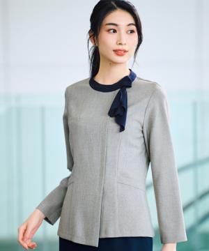 事務服・会社制服の通販の【ユニデポ 事務服】【全3色】ソフトジャケット（ストレッチ・ウォッシャブル）