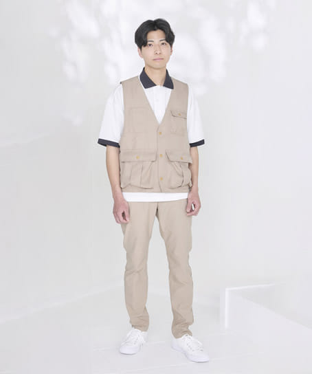 Uniform BEANS Circus】全3色・メンズスキニーパンツ