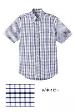 【全9色】グラフチェックシャツ（半袖）