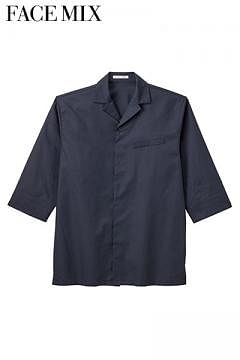 ユニフォーム・制服の通販の【ユニデポ】ユニセックス開襟和シャツ