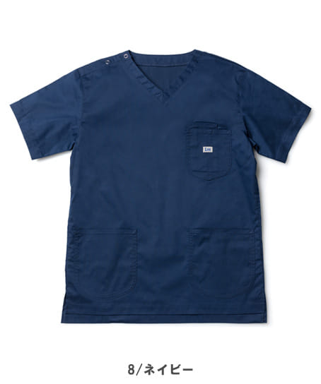 【Lee MEDICAL】ユニセックススクラブ【全4色】（ポリジン加工）