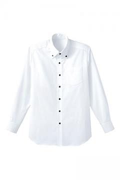 ユニフォーム・制服の通販の【ユニデポ】メンズボタンダウンシャツ(長袖)