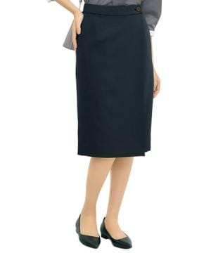【全1色】スカート（タイト・ストレッチ・吸汗速乾・接触冷感・高通気・63cm丈）