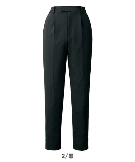 【全１色】パンツ（テーパード・ニット・防シワ・抗菌防臭・65cm丈）