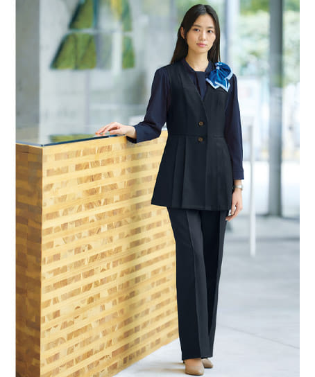 【全1色】パンツ（ストレッチ・吸汗速乾・接触冷感・高通気・72cm丈）