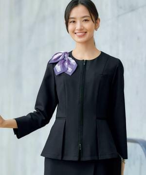 【全1色】ライトジャケット（９分袖・ストレッチ・吸汗速乾・接触冷感・高通気）