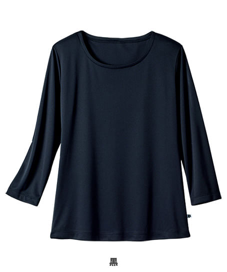 【MARY QUANT】全2色・カットソー（抗ウイルス・ノーアイロン・七分袖）