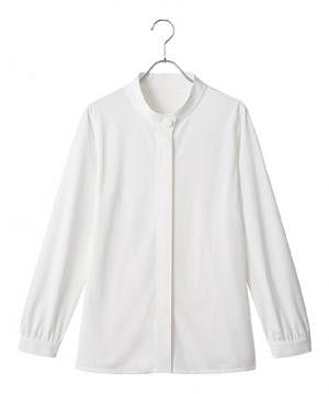 事務服・会社制服の通販の【ユニデポ 事務服】【MARY QUANT】全2色・ブラウス（抗ウイルス・ノーアイロン）