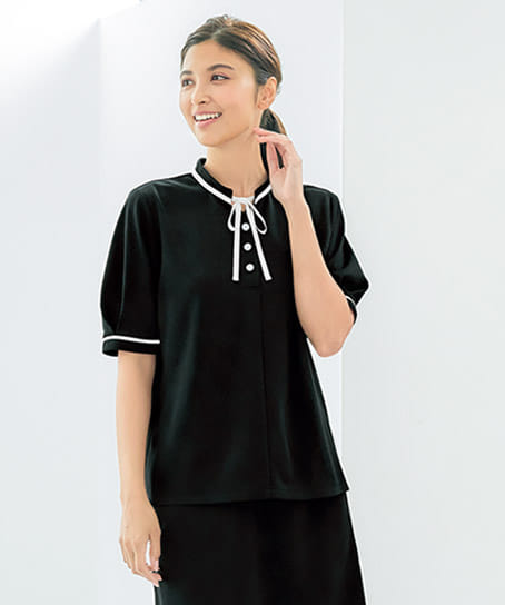 【MARY QUANT】全2色・ポロシャツ（半袖・ニット・高通気・通気度130.7cc）