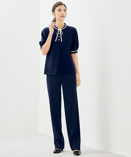 【MARY QUANT】全2色・ポロシャツ（半袖・ニット・高通気・通気度130.7cc）