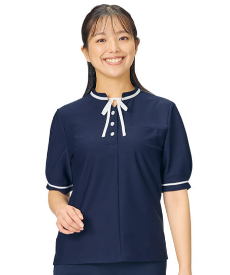 【MARY QUANT】全2色・ポロシャツ（半袖・ニット・高通気・通気度130.7cc）