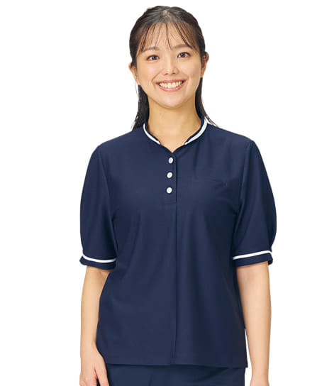 【MARY QUANT】全2色・ポロシャツ（半袖・ニット・高通気・通気度130.7cc）