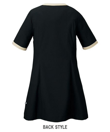 【MARY QUANT】全2色・チュニック（ニット・半袖・ホームウォッシャブル）