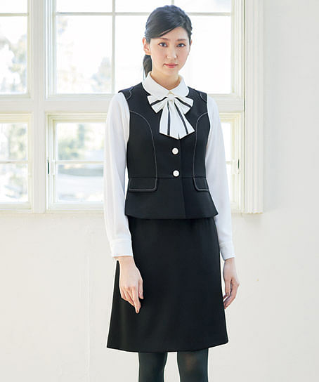 【MARY QUANT】スカート（Aライン・56cm丈・ストレッチ）