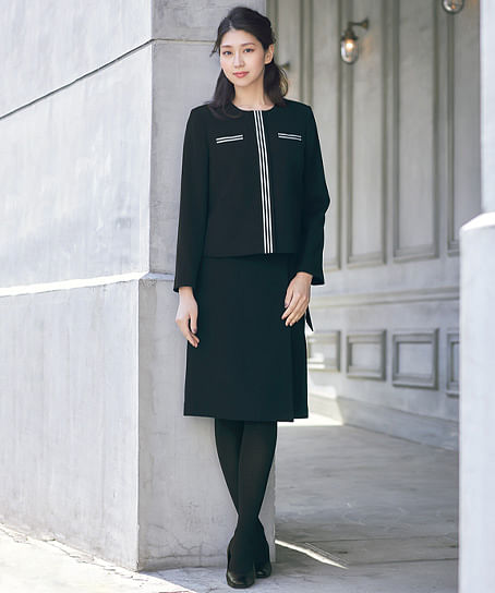 【MARY QUANT】スカート（ラップ・ストレッチ・抗ウイルス・65cm丈）