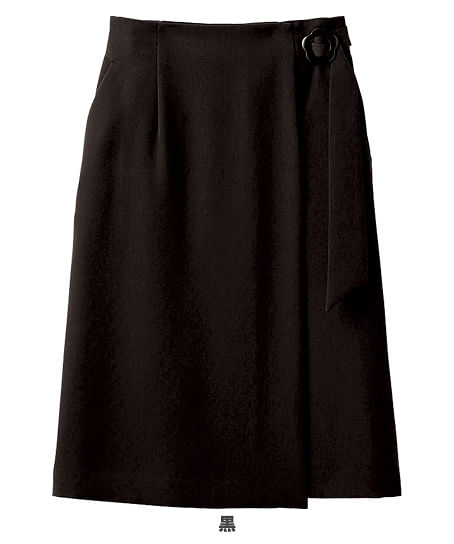 【MARY QUANT】スカート（ラップ・ストレッチ・抗ウイルス・65cm丈）