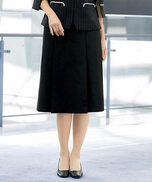 事務服・会社制服の通販の【ユニデポ 事務服】【MARY QUANT】スカート（ストレッチ・ホームウォッシャブル・70cm丈）
