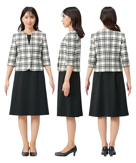【MARY QUANT】ジャケット（ストレッチ・グリーン購入法適合）