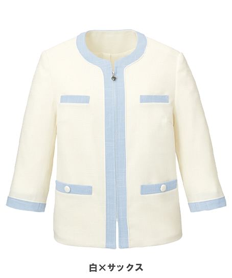【MARY QUANT】全3色・ジャケット（七分袖・ストレッチ・ホームウォッシャブル）