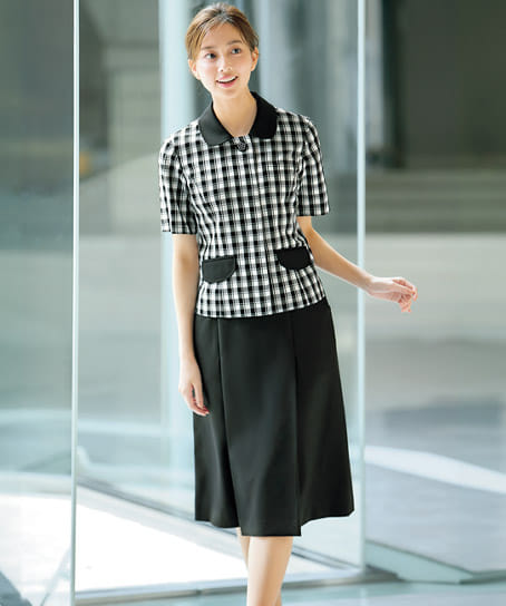 【MARY QUANT】全1色・サマージャケット（ストレッチ・グリーン購入法適合・ホームウォッシャブル）