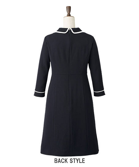 【MARY QUANT】全1色・ワンピース（七分袖・ストレッチ）
