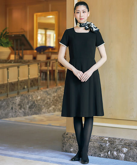 【MARY QUANT】全1色・ワンピース（ストレッチ・ホームウォッシャブル）