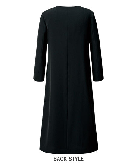 【MARY QUANT】全1色・ワンピース（八分袖・ストレッチ）