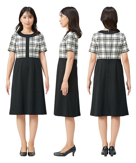 【MARY QUANT】ワンピース（ストレッチ・防シワ・高通気）