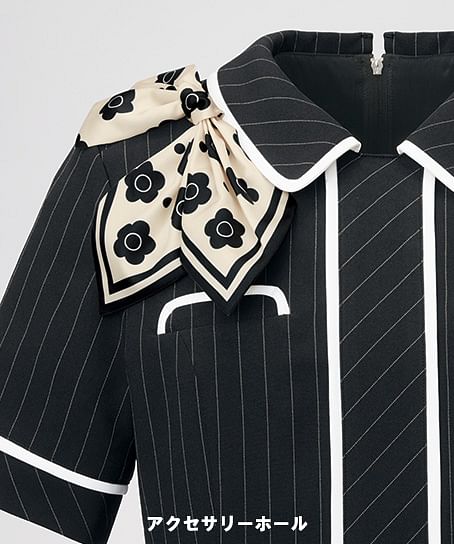 【MARY QUANT】ワンピース（半袖・ストレッチ・ホームウォッシャブル）