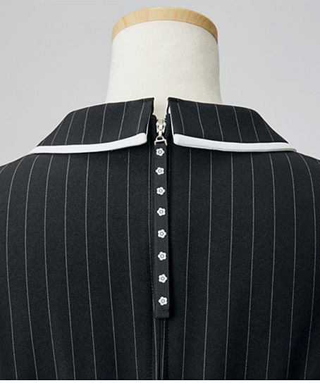 【MARY QUANT】ワンピース（半袖・ストレッチ・ホームウォッシャブル）
