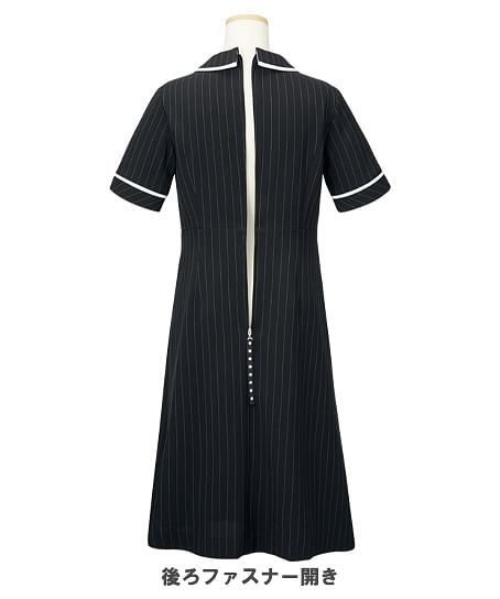 【MARY QUANT】ワンピース（半袖・ストレッチ・ホームウォッシャブル）