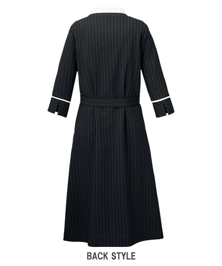 【MARY QUANT】ワンピース（七分袖・ストレッチ・ホームウォッシャブル）