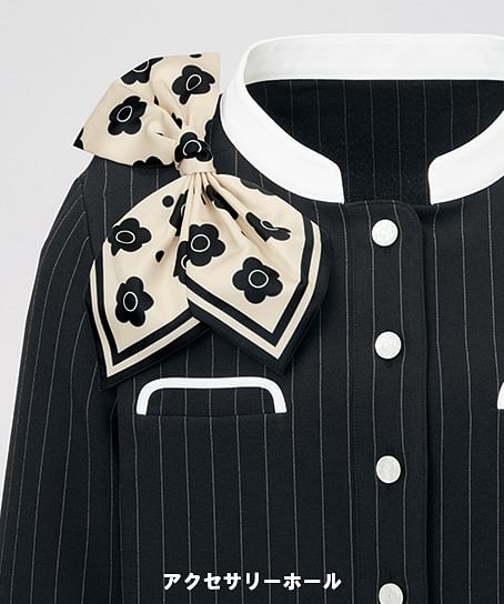 【MARY QUANT】ワンピース（七分袖・ストレッチ・ホームウォッシャブル）