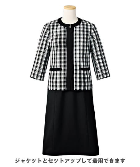 【MARY QUANT】全1色・ワンピース(ストレッチ・グリーン購入法適合・ホームウォッシャブル)