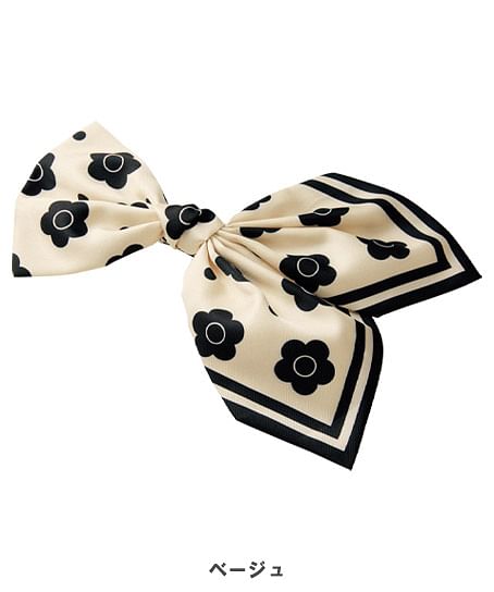 【MARY QUANT】全5色・リボンブローチ（クリップ）
