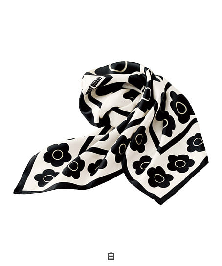 【MARY QUANT】全2色・スカーフ（88cm×88cm）