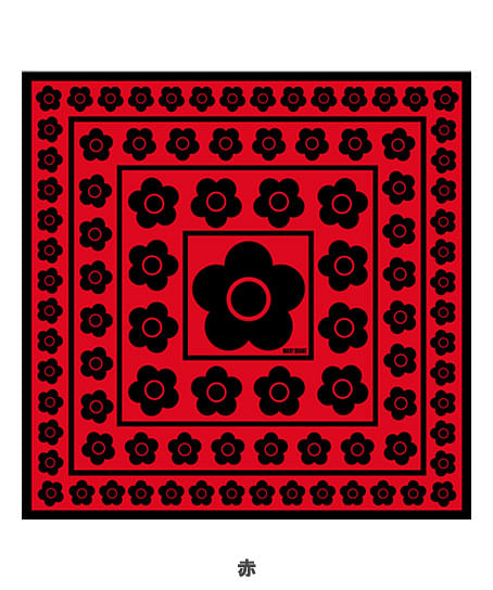 【MARY QUANT】全2色・スカーフ（88cm×88cm）