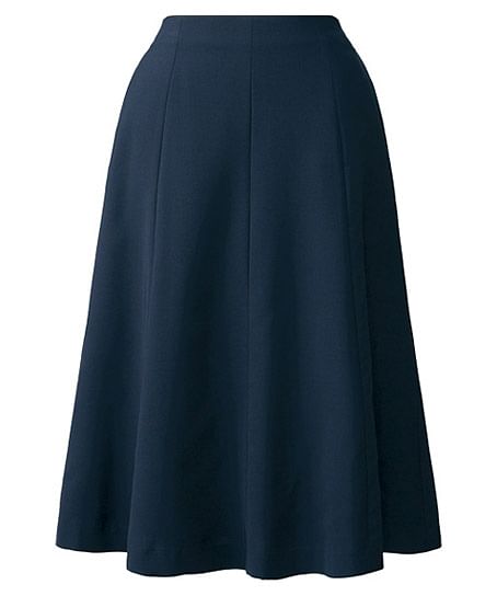 【YUKI TORII】全2色・スカート（フレア・ストレッチ・撥水・防汚・65cm丈）