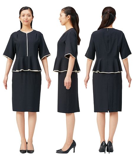 【YUKI TORII】全1色・スカート（タイト・ストレッチ・撥水・防汚・58cm丈）