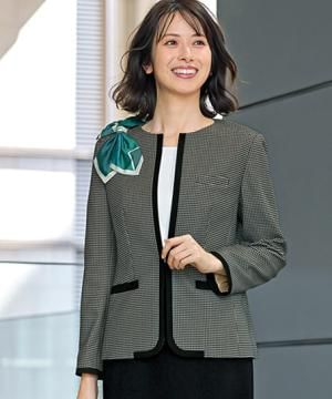 YUKI TORIIのバイカラーカーディガン　ジャケット YUKI TORIIのバイカラーカーディガン ジャケット YUKI TORII】全