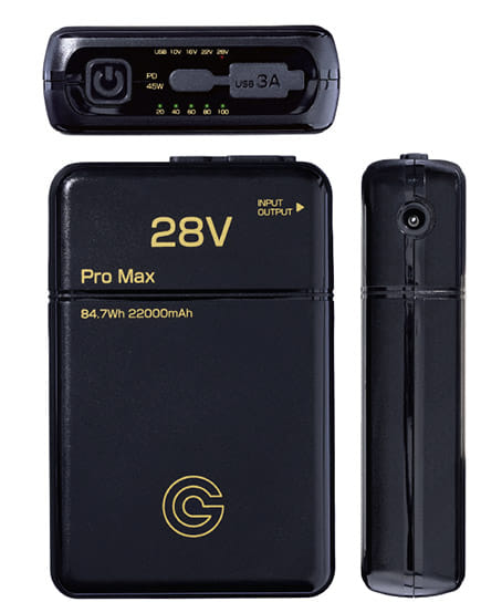 【長信ジャパン】28V PDポート付きバッテリーセット