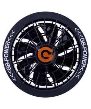 【長信ジャパン】15V出力バッテリー対応ファンセット（黒）