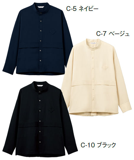 【全3色】オーバーシャツ（ストレッチ・男女兼用）