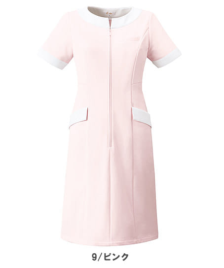 全3色 ワンピース 透け防止 制電 ストレッチ Cl 0240 エステ サロン制服の通販なら ユニデポ エステ