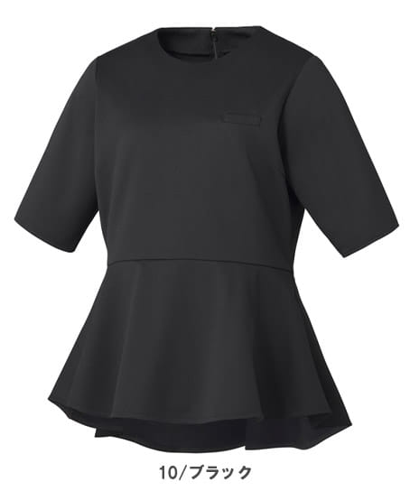 【MICHEL KLEIN】全3色・ミッシェルクラン チュニック(透け防止・制菌・制電・ストレッチ・レディース)